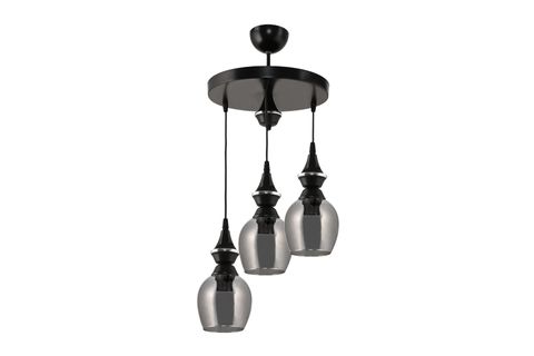 PERA SARKIT AVİZE, FÜME CAMLI