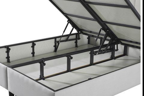 LUNA FORTE BAZA VE BAŞLIK SETİ, KREM, 160X200