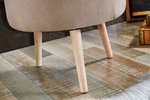 TUBİHOME SANTA PUF, BEJ