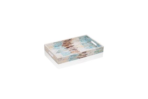 THE MİA SEDEF TEPSİ 40X25X5 CM TLC0113