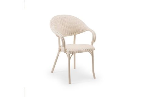 TİLİA PENA 6 KİŞİLİK CAMLI MASA SANDALYE TAKIMI BAHÇE BALKON SETİ KREM