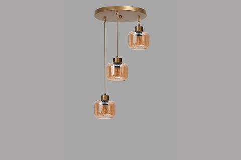 PARLA ÜÇLÜ TEPSİLİ ESKİTME BAL CAMLI SARKIT