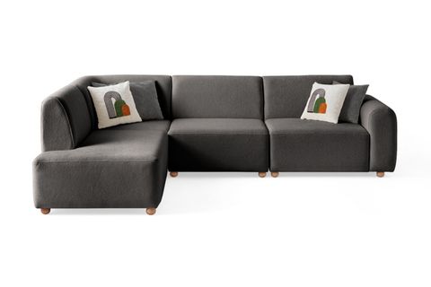 BRUSSELS SOL KÖŞE KOLTUK, ANTRASİT