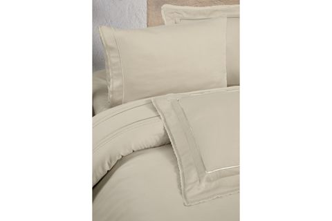 ALEXİA PAMUK SATEN NEVRESİM TAKIMI, 240X220, BEJ