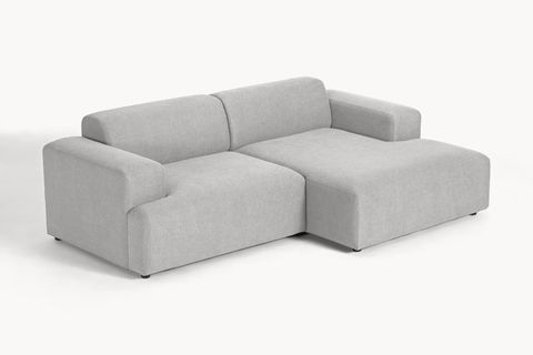 ELSA KETEN MİNİ KÖŞE KOLTUK, SAĞ KÖŞE, GRİ