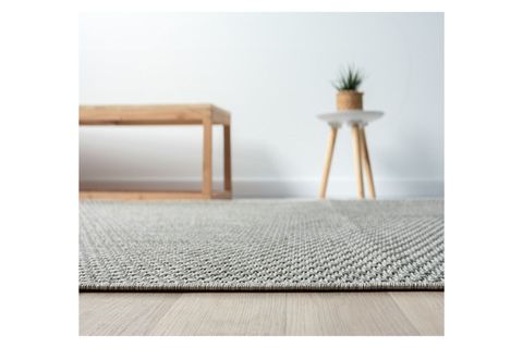 ESSE HAV TOZ VERMEZ KOLAY TEMİZLENEN HASIR DOKU SİSAL HALI, GRİ, 100X250, 666
