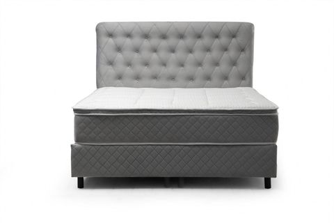 SONATA MİRAY TEK KİŞİLİK BAZA+BAŞLIK+YATAK, GRİ, 90X190