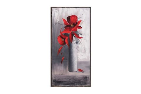 ÇERÇEVELİ FLOWER-2  AHŞAP TABLO 30X60