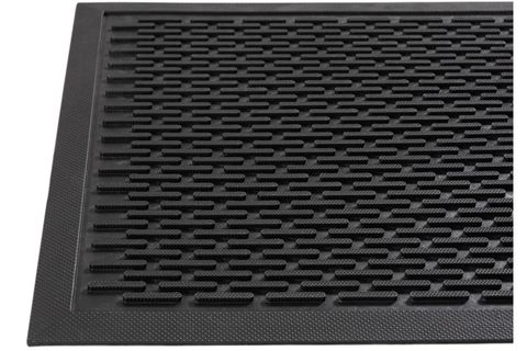 STEP DIŞ KAPI PASPASI SİYAH PVC, 45X70