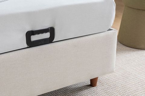 NOTTE BAZA VE BAŞLIK SETİ, KREM, 120X200