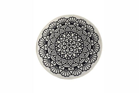 CHİLAİ HOME KOZZY DJT YUVARLAK HALI BANYO HALISI PASPAS SETİ 140X140CM