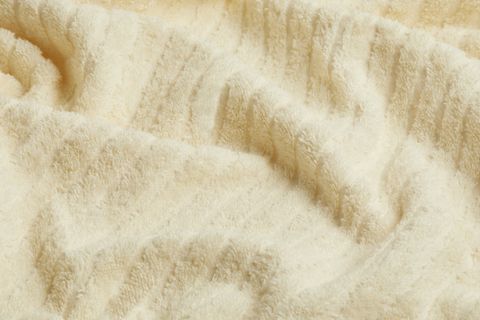 LİKYA ÇAPRAZ ÇİZGİLİ İKİLİ HAVLU SETİ, KREM, 50X90-90X150, 1022A