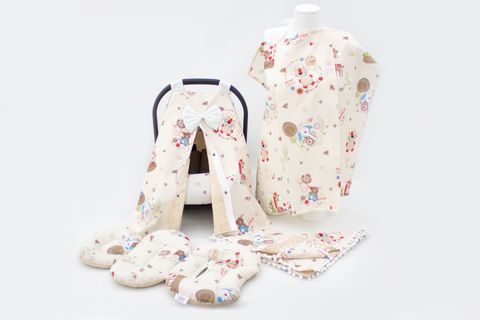 MORDESİGN ANİMAL SERİSİ BEŞLİ SET, KREM