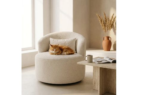 CHERRY TEDDY DÖNER BERJER, BEYAZ