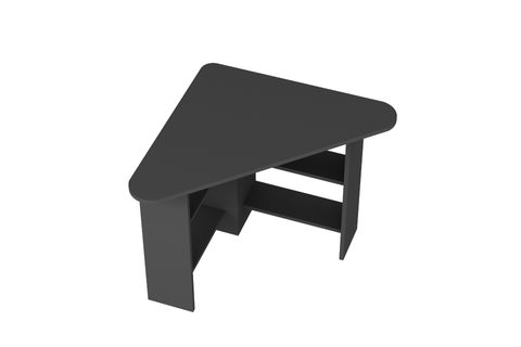 CORNER KÖŞE RAFLI ÇALIŞMA BİLGİSAYAR MASASI, ANTRASİT