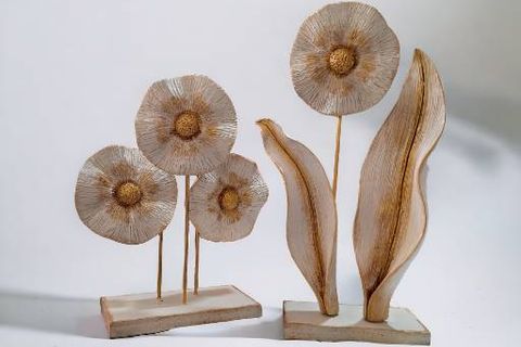 ÇİÇEK MASA KONSOL ÜSTÜ DEKORU, BÜYÜK BOY