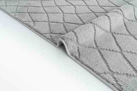 NEWYORK COOL KESME HALI 3111, YUMUŞAK TUŞELİ, GRİ, 80X250
