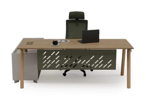 PİWORK YÖNETİCİ ETAJERLİ OFİS MASA, 180 CM