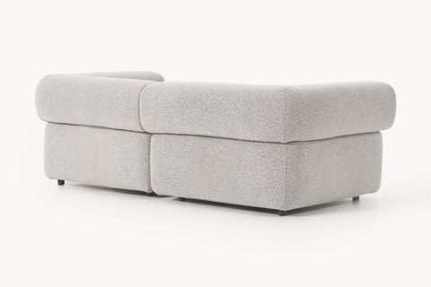 ALBA BUKLE MODÜLER İKİLİ KOLTUK, GRİ