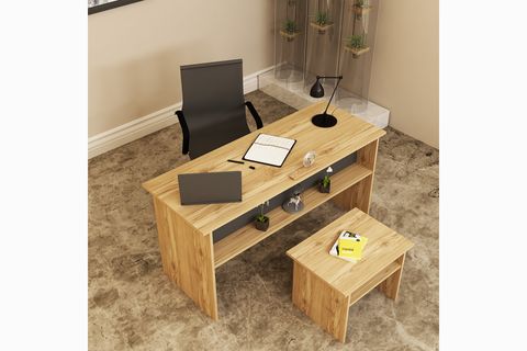 KALENDER DEKOR MERKÜR-1-2-MRK06 OFİS BÜRO MASASI TAKIMI