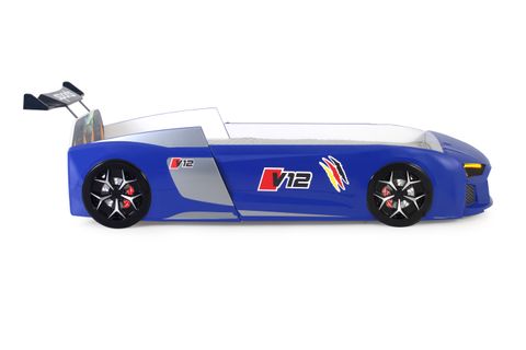 AUDİ IŞIKLI ARABALI YATAK, MAVİ, V12