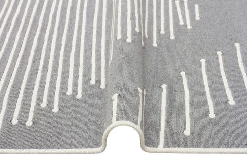 ARORA KİLİM 15, GRİ, 120X180