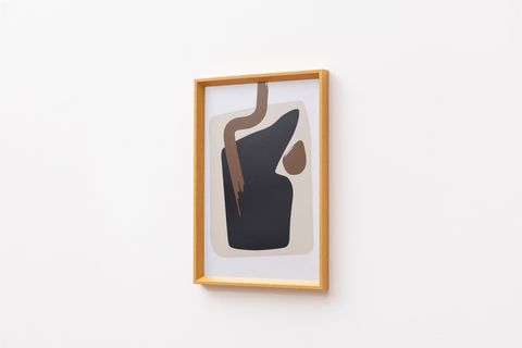 ABSTRACT MESH İKİLİ POSTER SETİ, ÇERÇEVELİ, 33X48