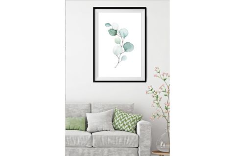 3 BOYUTLU GERÇEK ÇERÇEVELİ PASPARTU GÖRÜNÜMLÜ 40X60CM MDF TABLO 3DHKN201