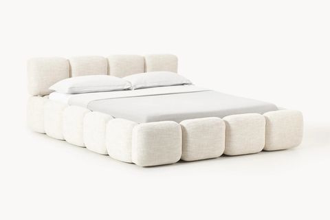 SİA BAZA BAŞLIK SETİ, BEJ, 160X200