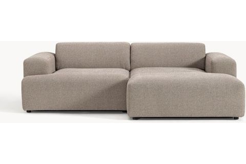 ELSA KETEN MİNİ KÖŞE KOLTUK, SAĞ KÖŞE, KAHVERENGİ