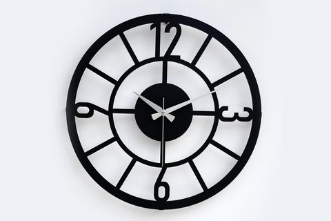 METAL DEKORATİF DUVAR SAATİ 4
