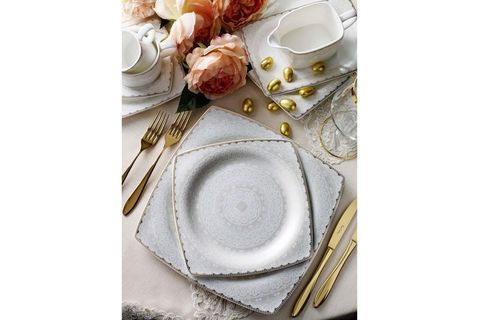 PİERRE CARDİN CAROLİNA 86 PARÇA YEMEK TAKIMI GOLD