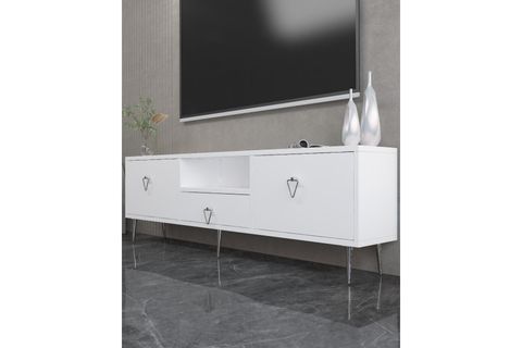 DROPDD TV SEHPASI, BEYAZ GÜMÜŞ KULP, 1306DROPDD 1