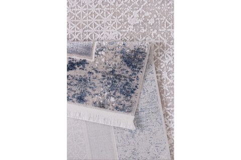 FESTİVAL HALI AMARA M1102A MODERN SALON HALISI, MAVİ, 80X150