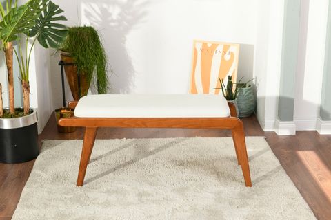 PALACE İSKANDİNAV BENCH, KREM CEVİZ