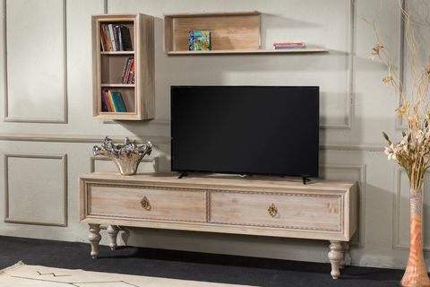 TURİ YEMEK ODASI TAKIMI, BEYAZ ESKİTME