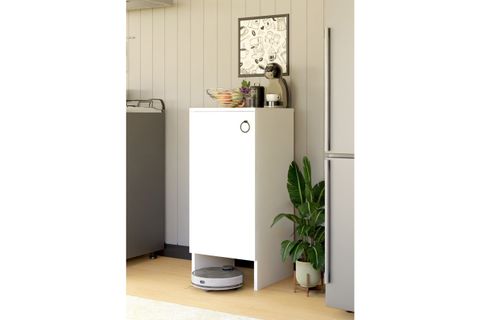 KABİ TEK KAPAKLI ÇOK AMAÇLI DOLAP, BEYAZ