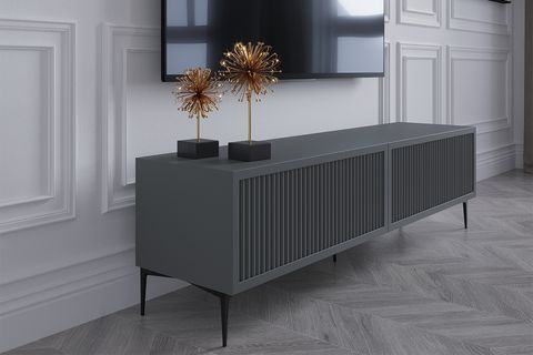 OLA TV ÜNİTESİ, GRİ, 160 CM