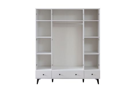 BİANCA AYNALI GARDIROP, 4 KAPAKLI