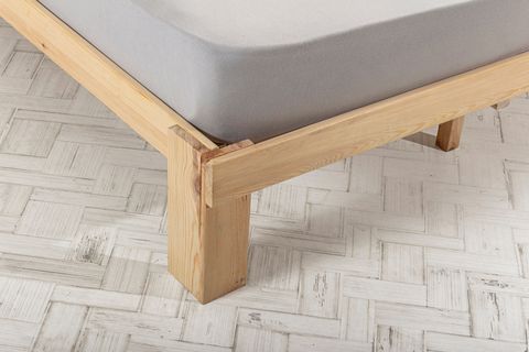 ALP SOFT VERNİKSİZ MASİF KARYOLA, 200X200