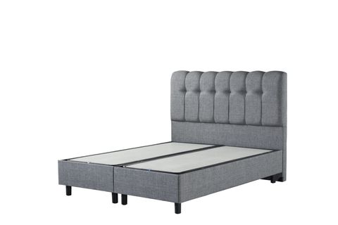 LUNA FORTE BAZA VE BAŞLIK SETİ, GRİ, 160X200