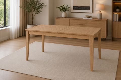 LÜKENS SABİT MASA, MEŞE, 120 CM