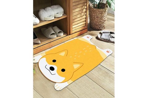 DOORMAT SARI TOMBUL KEDİ PASPAS 90X150 CM