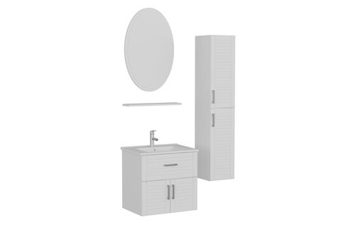 VERA BANYO DOLABI AS2K1Ç130, BEYAZ, 65CM