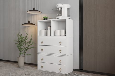 BK ÇOK AMAÇLI DOLAP, 8 ÇEKMECELİ, PNR