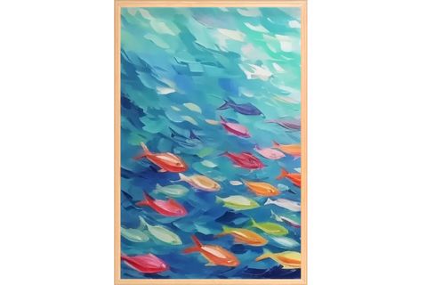 HANGİ DÜNYA ÇERÇEVELİ PANO SET, 50X70