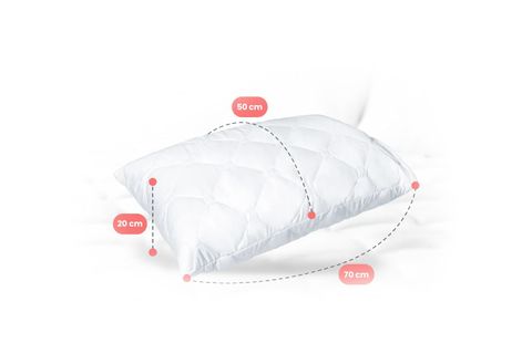 EVE TEKSTİL DİAMOND PLUS KAPİTONE YASTIK, 6 ADET, 50X70 CM