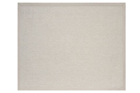 BORDÜRLÜ HASIR DOKULU SİSAL MAKİNE HALISI, BEJ, 100X250