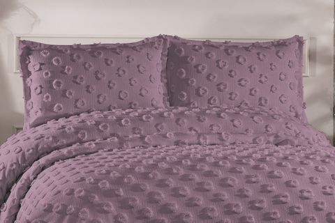 ÇAPA HOME HAYAL ÇİFT KİŞİLİK ŞÖNİL YATAK ÖRTÜSÜ, GÜL KURUSU