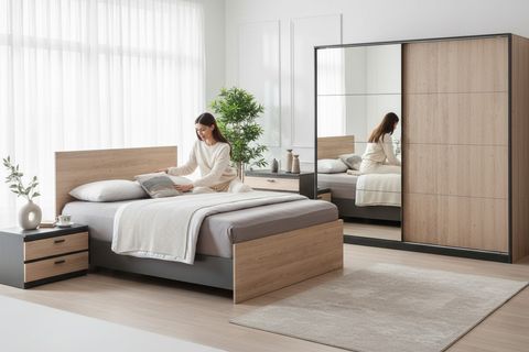 PANNA YATAK ODASI TAKIMI, SÜRGÜ KAPAKLI